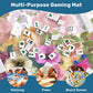 Painted still life-pastels Thickened Mahjong Mat SleekSurface (Ship Rolled Up)