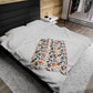 Pocused- white Velveteen Plush Blanket