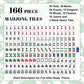 Childhood American Mahjong Tiles
