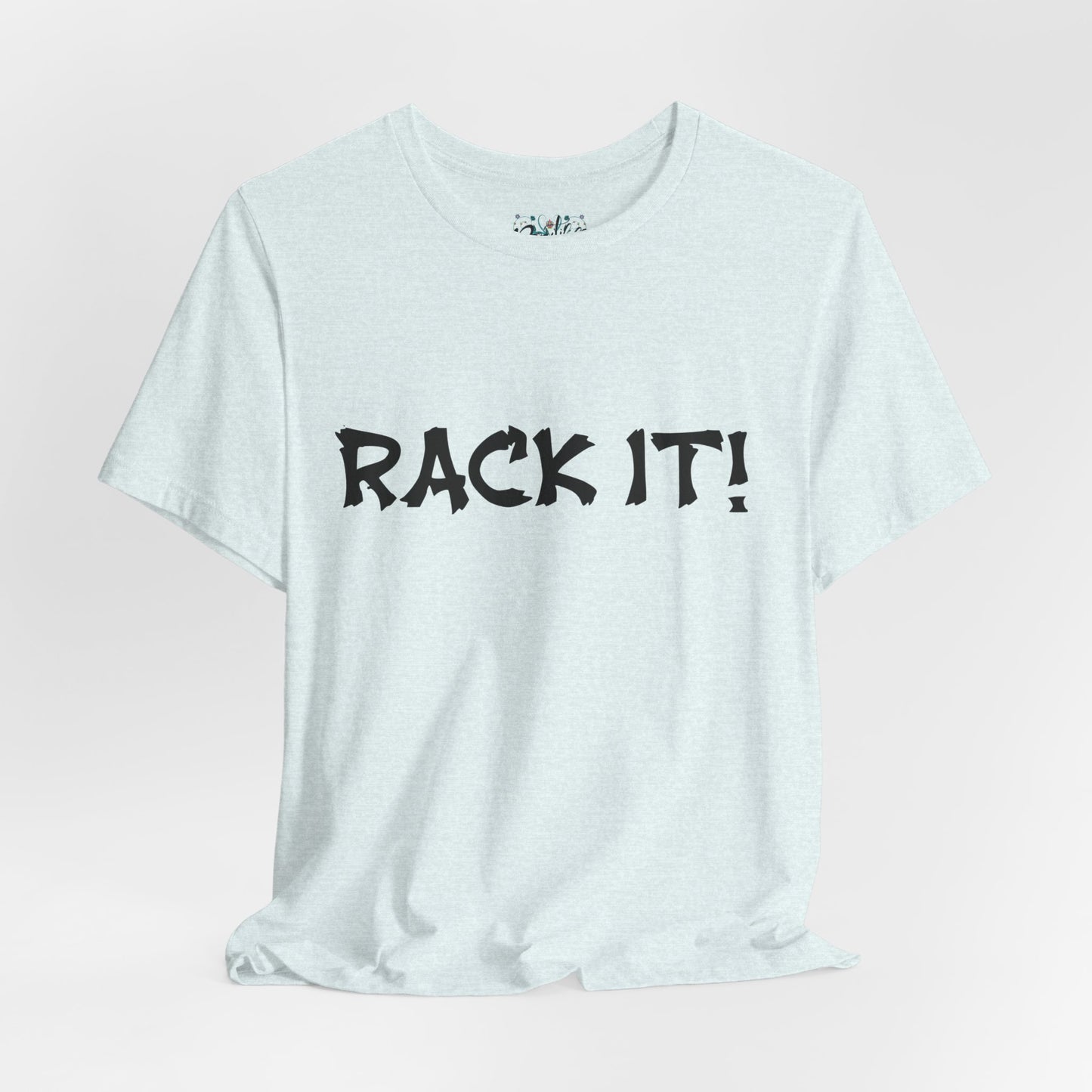 Rack It! Graphic Tee — Casual Statement Shirt for Gamers & Pool Players