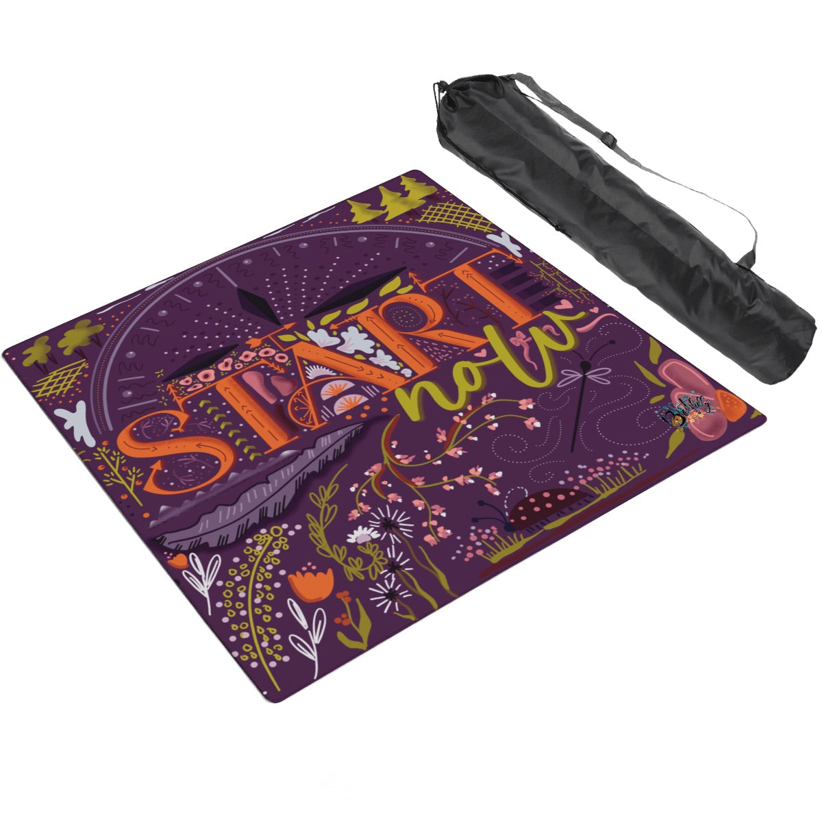 Mahjong Mat Sleek Surface - Inspired words-Start Now