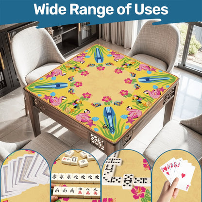 Yellow ‘zon mat-Mahjong Mat 31.5"x31.5" (Ship Folded)