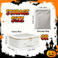 Pumpkin patch - Wicked Bulldog Halloween Mahjong Tiles  Single Layer