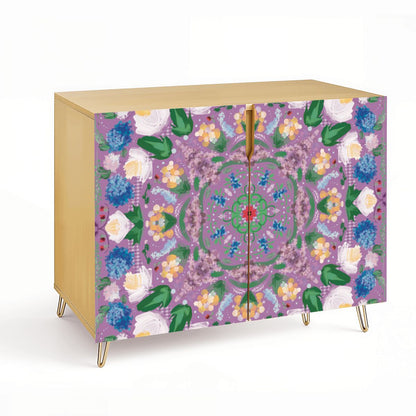 Wooden Storage Cabinet (Made in USA) Lilac Grove