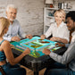 Mahjong Mat 33"x33" (Ship Rolled up) Gone Fishin’