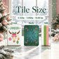 Western Christmas Mahjong Tiles Teal Boots