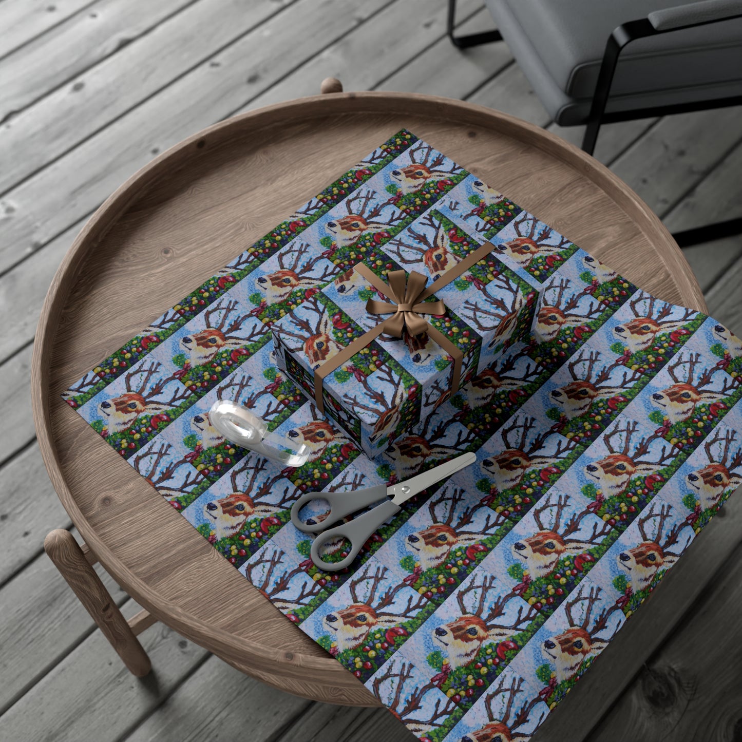 Reindeer Way Gift Wrap Papers