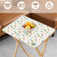 Mahjong TV Trays with Storage Rack
