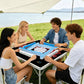 Mahjong Mat Sleek Surface Dragon tree