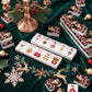 Santa Stories Glam Holiday Christmas Mahjong Tiles