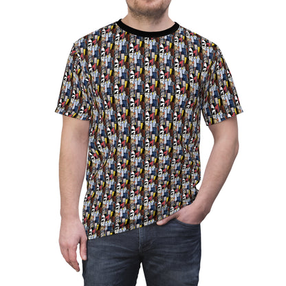 CAK birds Unisex Cut & Sew Tee (AOP)