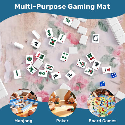 Shawshank Series Thickened Mahjong Mat SleekSurface (Ship Rolled Up)