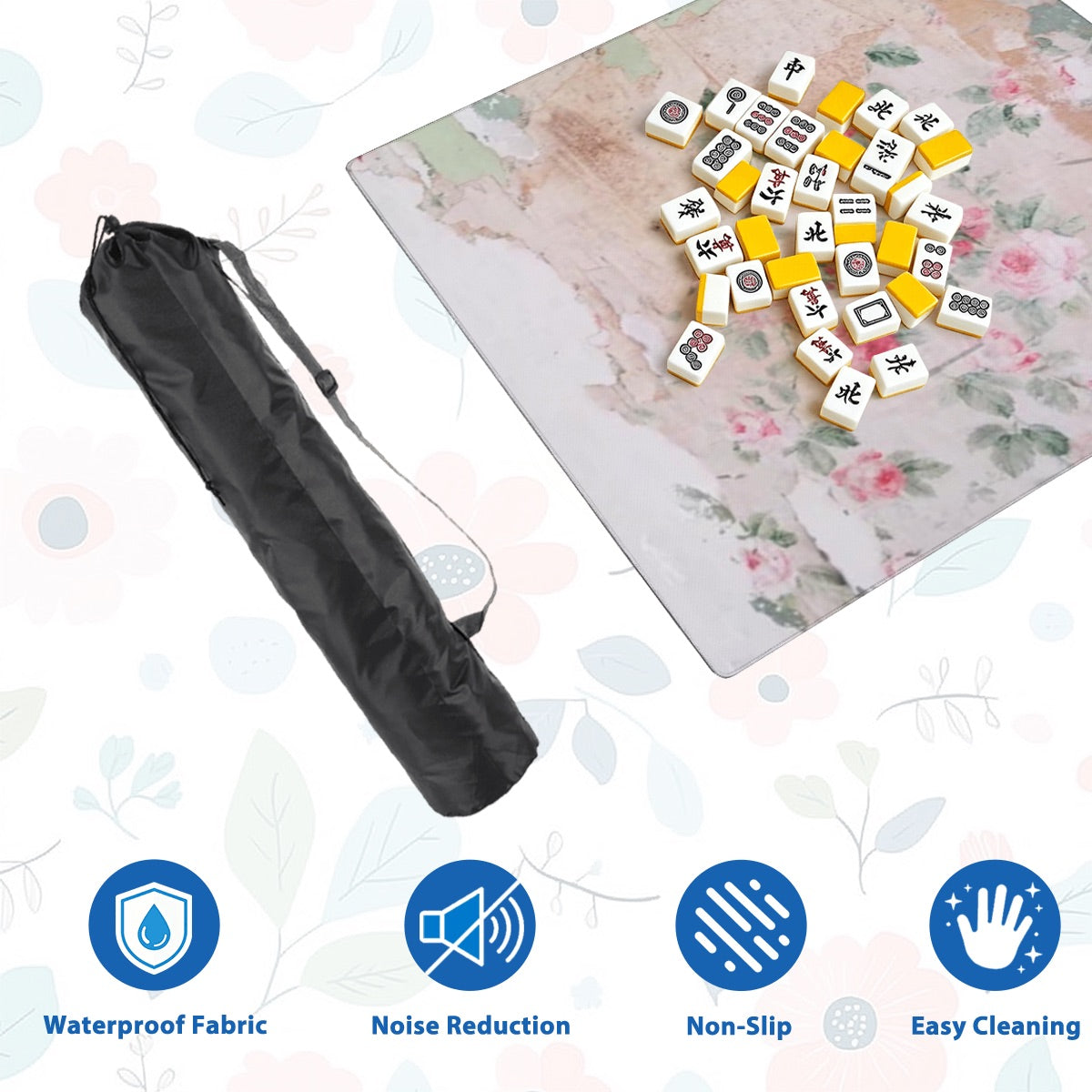 Shawshank Series Thickened Mahjong Mat SleekSurface (Ship Rolled Up)
