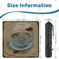 Coffee Time Mahjong Mat 31.5"x31.5" (Ship Rolled up)