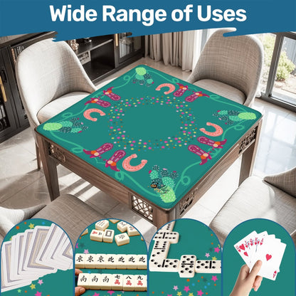Bam-bam 'zon-Mahjong Mat 31.5"x31.5" (Ship Folded)