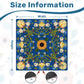 Mahjong Mat SleekSurface Blue sunflower