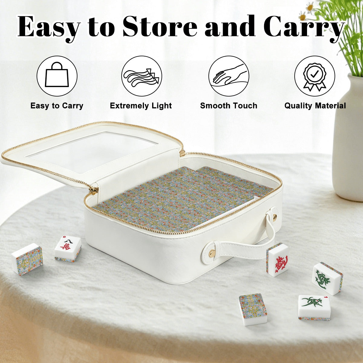 Vintage dishes American Mahjong Tiles
