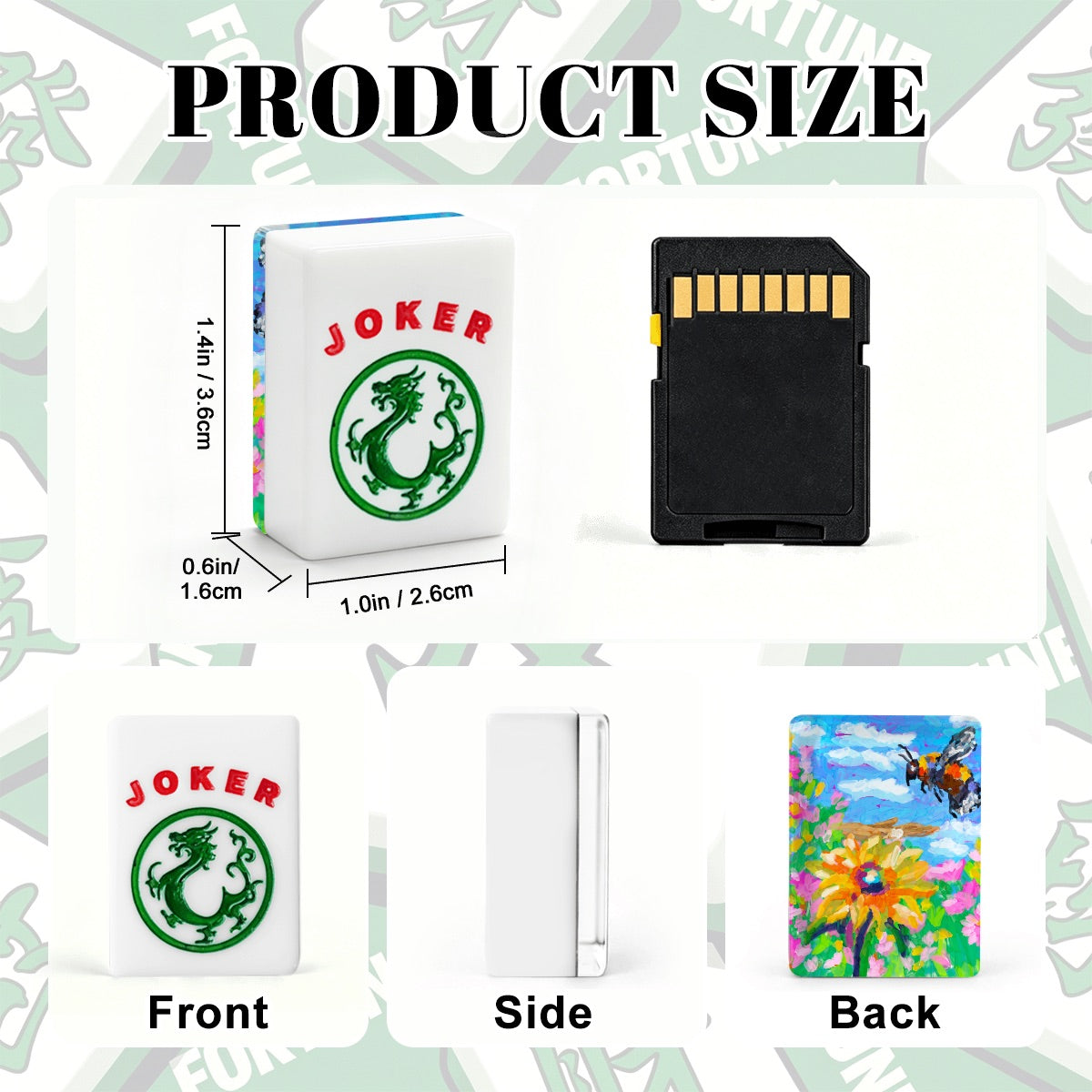 Honey bee American Mahjong Tiles