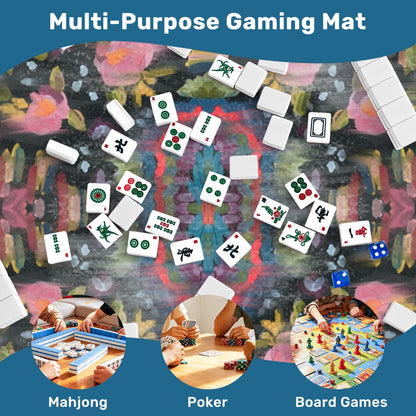 Mahjong Mat SleekSurface (Made in USA) Chartreuse worn colorways