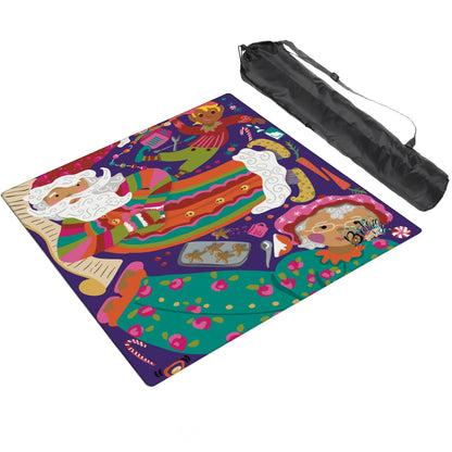 Claus Dreams Thickened Mahjong Mat SleekSurface (Ship Rolled Up)