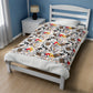 Pocused- white Velveteen Plush Blanket