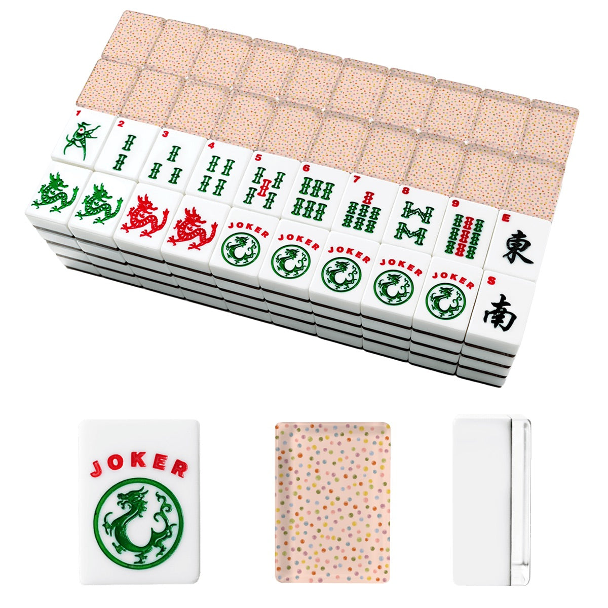 Party Dots American Mahjong Tiles