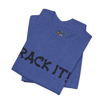Rack It! Graphic Tee — Casual Statement Shirt for Gamers & Pool Players