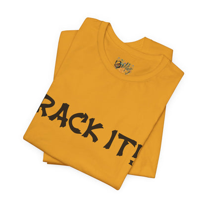 Rack It! Graphic Tee — Casual Statement Shirt for Gamers & Pool Players