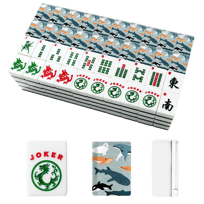 Ocean animals American Mahjong Tiles