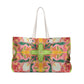 Flamingo Mahj Weekender Bag - Mahjong Travel Tote