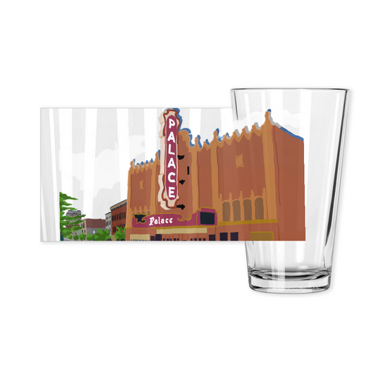 J&M Clear Pint Glasses