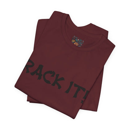 Rack It! Graphic Tee — Casual Statement Shirt for Gamers & Pool Players