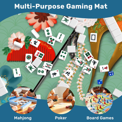 Mahjong Mat Sleek Surface Accessories