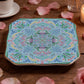 Scalloped Ceramic Mahjong Dice Tray in variety of patterns
