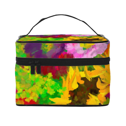 Mahjong tile bag in Summer bike floral