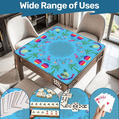 Beach inspired ‘zon Mahjong Mat 31.5"x31.5" (Ship Folded)