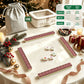 Western Christmas Mahjong Tiles Pink Boots
