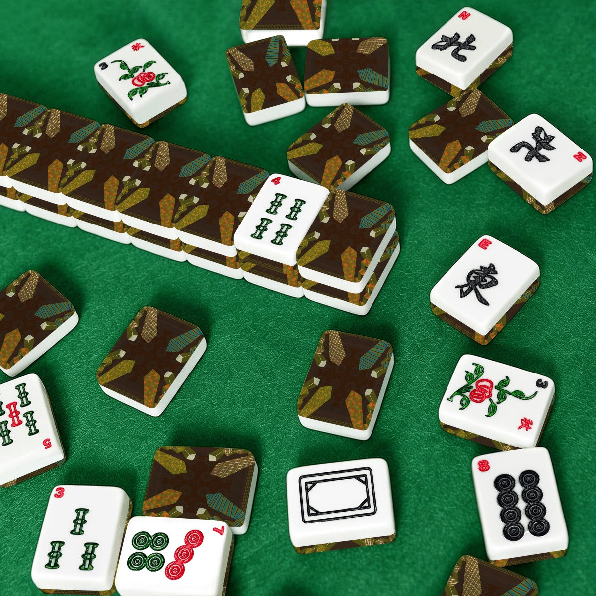 Menswear American Mahjong Tiles