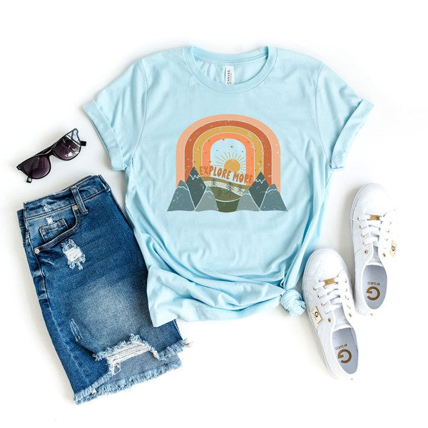 Boho Explore More Short Sleeve Graphic Tee