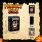 Vintage Halloween on teal with Skull Diner Halloween Mahjong Tiles multi layer
