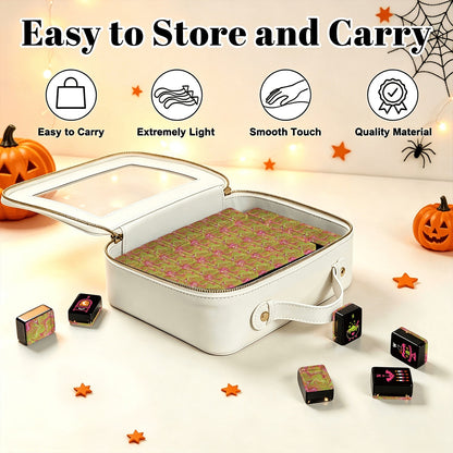 Abstract Gothic Dessert Halloween Mahjong Tiles
