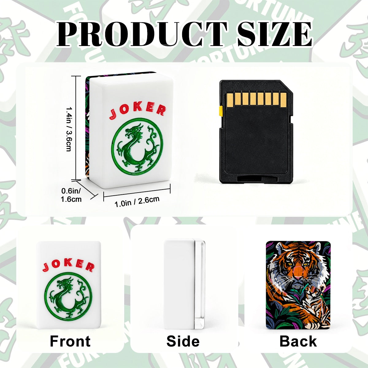 Tigress American Mahjong Tiles