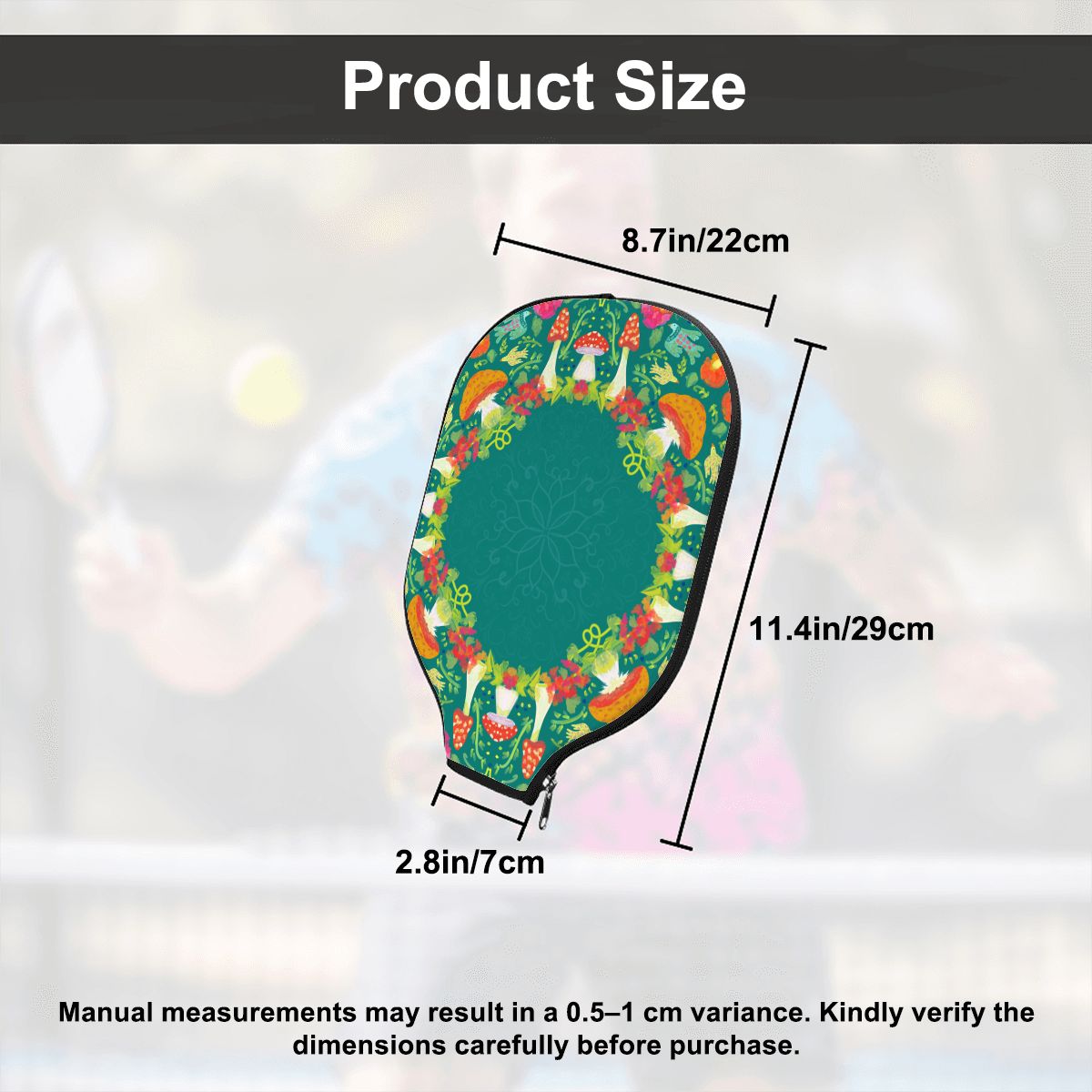 Custom Pickleball Paddle Cover