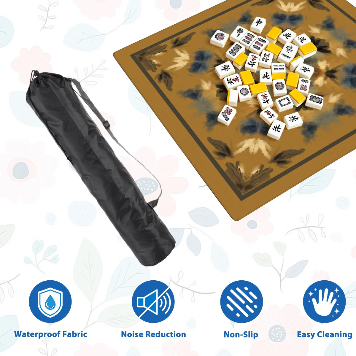 Serenity in flight Thickened Mahjong Mat SleekSurface (Ship Rolled Up)
