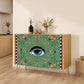 Wooden Storage Cabinet (Made in USA) Stay weird