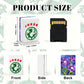Purple floral American Mahjong Tiles