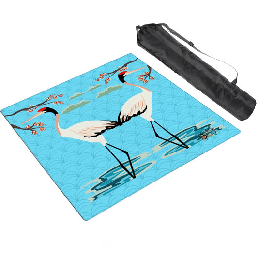 Mahjong Mat Sleek Surface Bam Birds