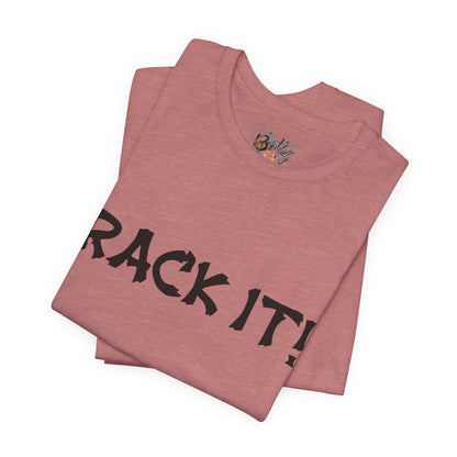 Rack It! Graphic Tee — Casual Statement Shirt for Gamers & Pool Players