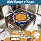 Folk Birds in 4 color options Mahjong Mat 31.5"x31.5" (Ship Rolled up)