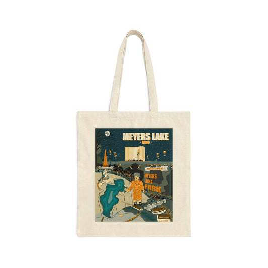 Meyers Lake Cotton Canvas Tote Bag